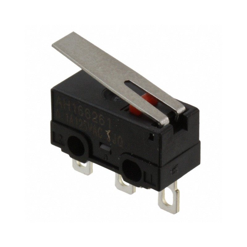 10 pcs : AH168261-A - SWITCH SNAP ACT SPDT 0.1A 125V