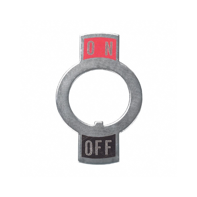 10 pcs : AT214 - ON-OFF PLATE FOR 12MM BUSHING