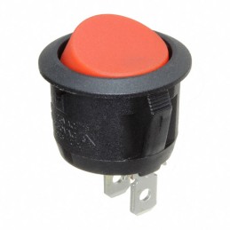 10 pcs : RR3112ABLKREDNEFO - SWITCH ROCKER SPST 16A 125V
