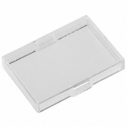 10 pcs : 5.49/275.032/1002 - CONFIG SWITCH LENS CLEAR RECT