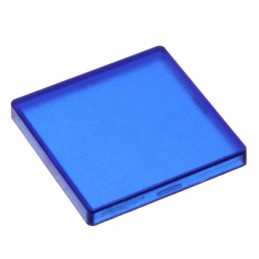 10 pcs : 5.49.077.011/1607 - CONFIG SWITCH LENS BLUE SQUARE
