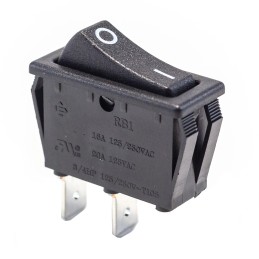 10 pcs : RB141D1121 - SWITCH ROCKER SPST 20A 125V