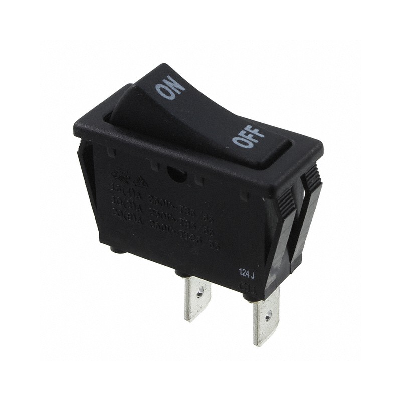 10 pcs : RB141D1123 - SWITCH ROCKER SPST 20A 125V