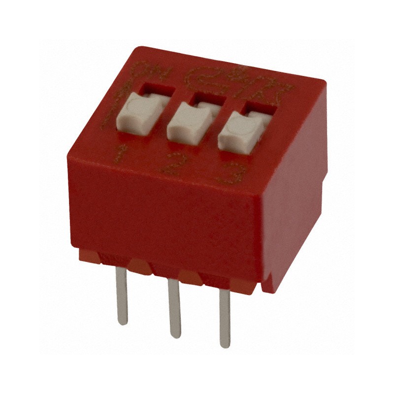 10 pcs : BD03 - SWITCH SLIDE DIP SPST 0.1A 5V