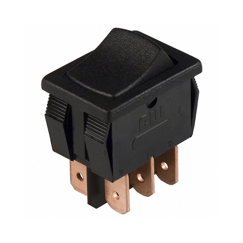 10 pcs : GRS-4023A-1300 - SWITCH ROCKER DPDT 13A 125V
