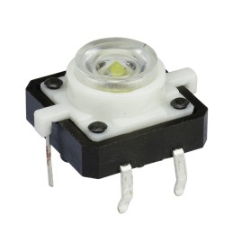 10 pcs : TS29-1212-1-WT-300-D - SWITCH TACTILE SPST-NO 0.05A 12V