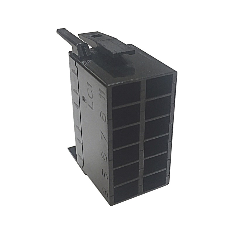 10 pcs : LC1-01 - CONN BLK .250 TAB PACK 630