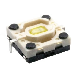 10 pcs : TL3215AF160YQ - SWITCH TACTILE SPST-NO 0.05A 12V