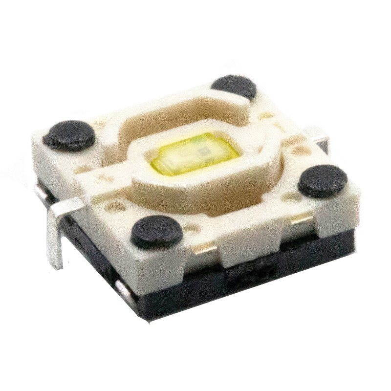 10 pcs : TL3215AF160YQ - SWITCH TACTILE SPST-NO 0.05A 12V