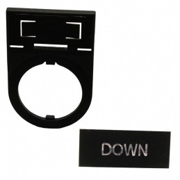 10 pcs : HWAM-103 - 22MM DOWN NAMEPLATE