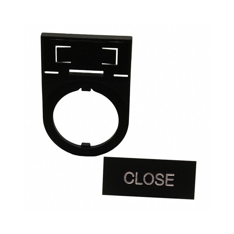 10 pcs : HWAM-125 - 22MM STOP NAMEPLATE