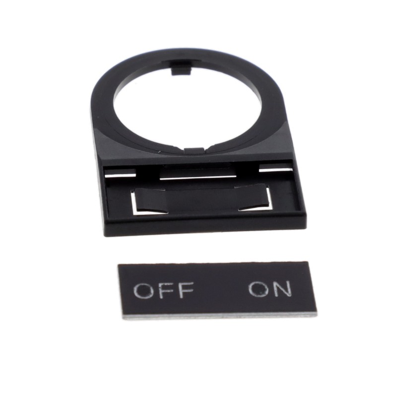 10 pcs : HWAM-212 - 22MM OFF-ON NAMEPLATE
