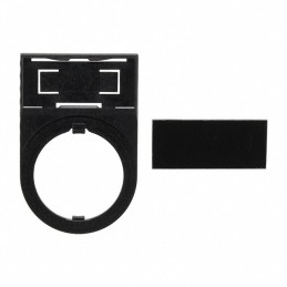 10 pcs : HWAM-OB - 22MM BLANK NAMEPLATE