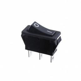 10 pcs : R4CBLKBLKFF0 - SWITCH ROCKER SPDT 20A 125V