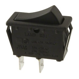 10 pcs : RB144D1100 - SWITCH ROCKER SPST-NO 20A 125V