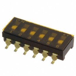 10 pcs : CFS-0600TB - SWITCH SLIDE DIP SPST 0.1A 6V