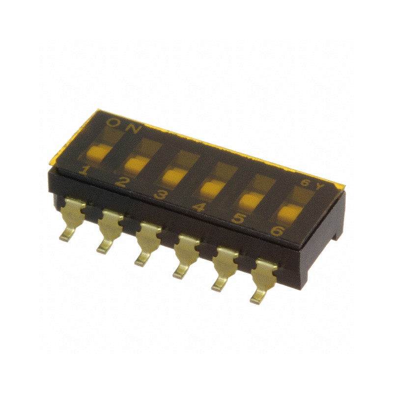 10 pcs : CFS-0600TB - SWITCH SLIDE DIP SPST 0.1A 6V
