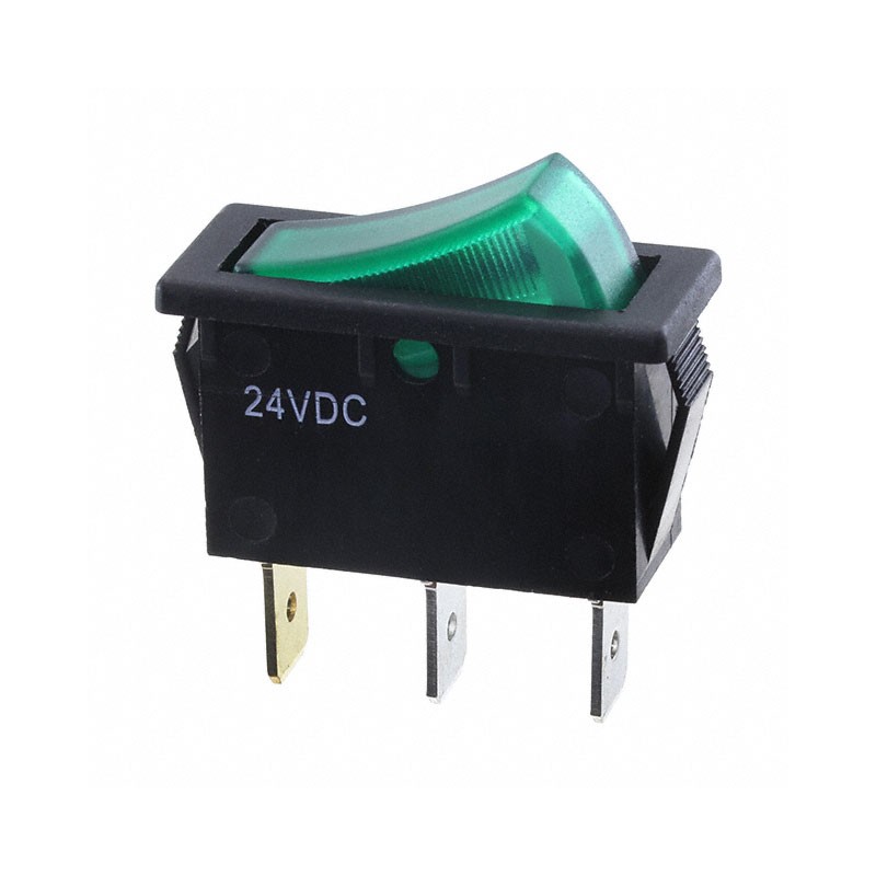 10 pcs : RB141C1000-135 - SWITCH ROCKER SPST 15A 125V