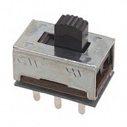 10 pcs : GF-126-0327 - SWITCH SLIDE DPDT 8.5A 125V