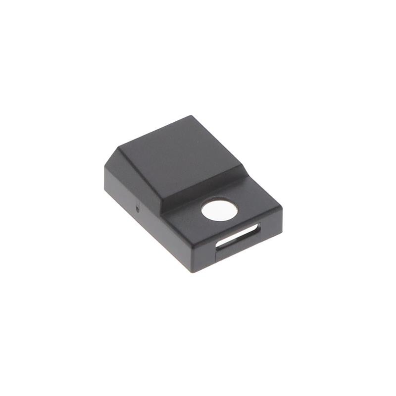 10 pcs : 96-902.0 - CAP PUSHBUTTON RECTANGLE BLK