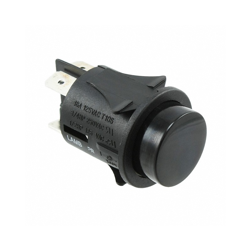 10 pcs : PR14EC1100 - SWITCH PUSH DPST-NO 16A 125V