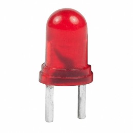 10 pcs : AT633C - LED 1 ELEMENT RED T-1 BI-PIN