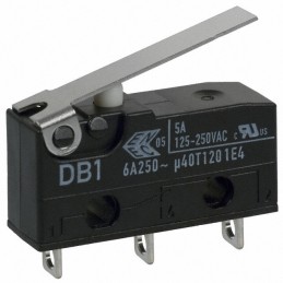 10 pcs : DB1C-A1LB - SWITCH SNAP ACTION SPDT 5A 125V