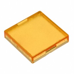 10 pcs : 5.49.277.052/1402 - CONFIG SWITCH LENS YELLOW SQUARE