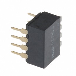 10 pcs : 1571999-6 - SWITCH PIANO DIP SPST 0.025A 24V