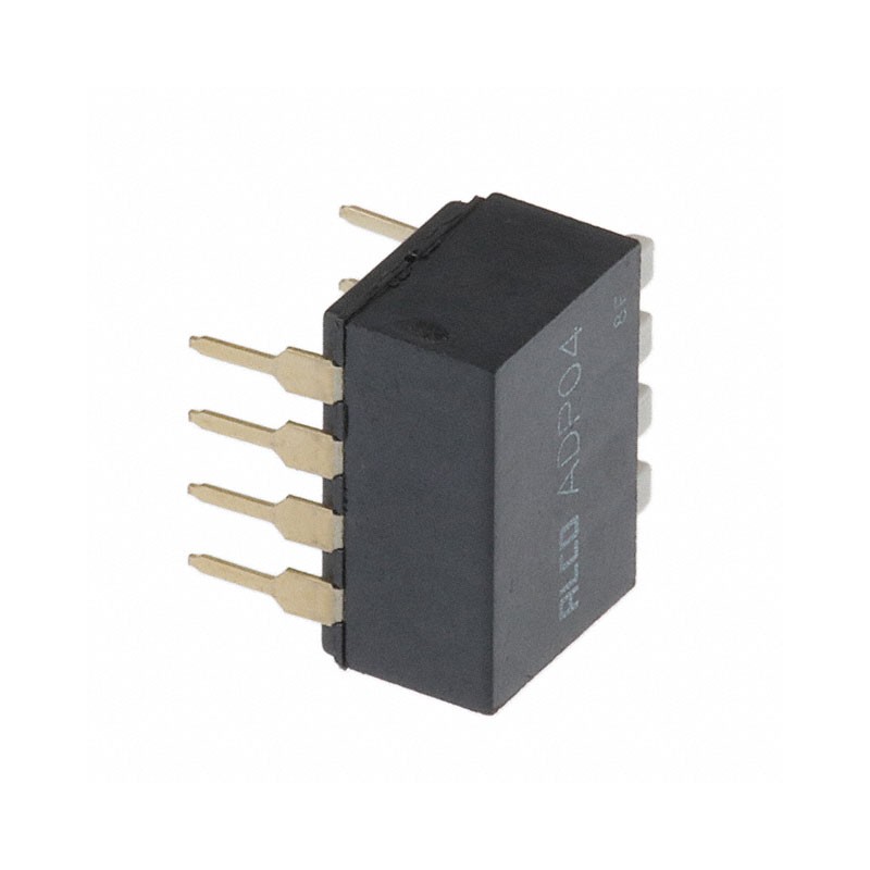 10 pcs : 1571999-6 - SWITCH PIANO DIP SPST 0.025A 24V