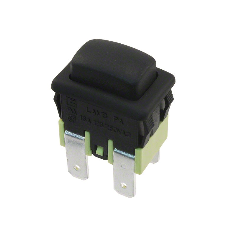 10 pcs : PA412C1100 - SWITCH PUSH DPST 16A 125V