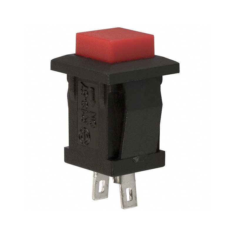 10 pcs : PS1057ARED - SWITCH PUSH SPST-NO 1A 125V