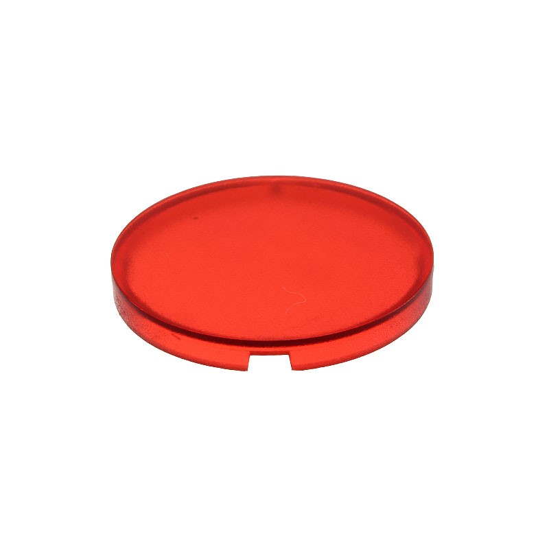 10 pcs : 5.49.259.017/1306 - CONFIG SWITCH LENS RED ROUND
