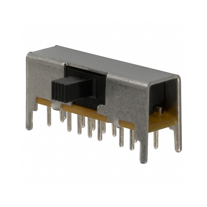 10 pcs : EG4319 - SWITCH SLIDE 4P3T 200MA 30V