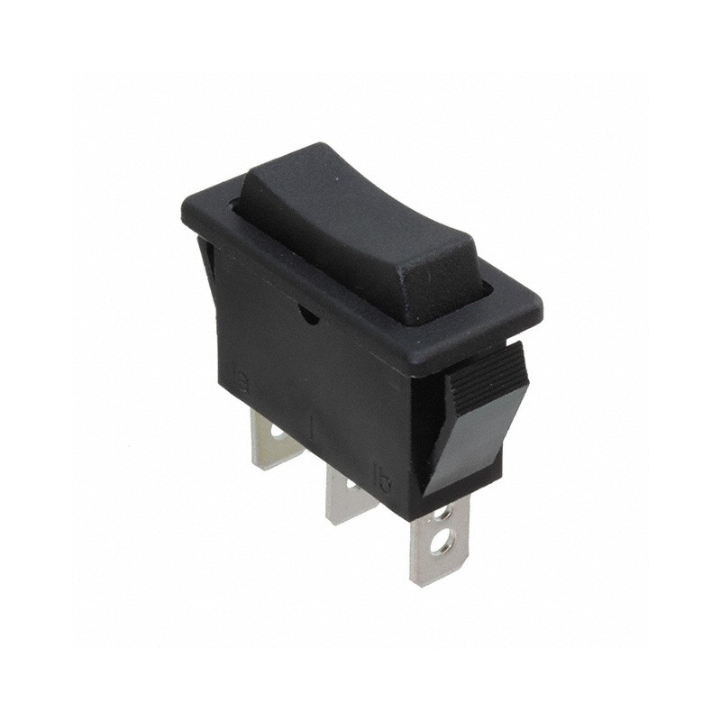 10 pcs : R4GBLKBLKEF0 - SWITCH ROCKER SPDT 15A 125V
