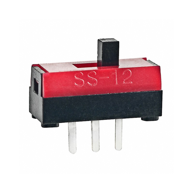10 pcs : SS12SBP2 - SWITCH SLIDE SPDT 100MA 30V