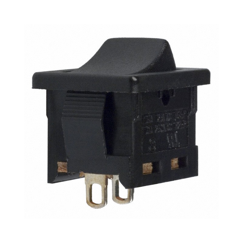 10 pcs : DA102J12S217QF - SWITCH ROCKER SPST 16A 125V