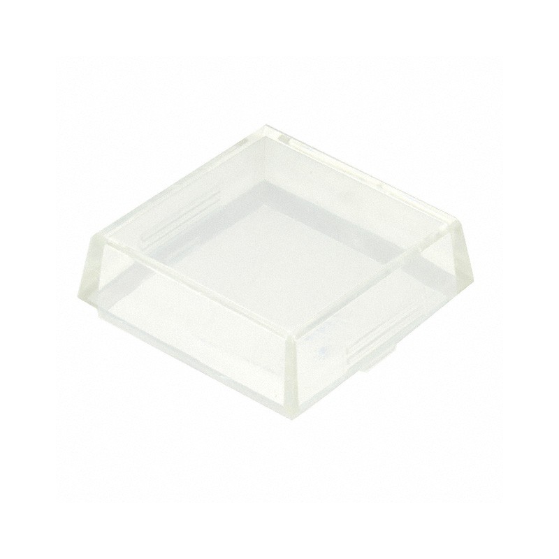 10 pcs : 704.703.7 - CONFIG SWITCH LENS CLEAR SQUARE