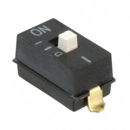 10 pcs : A6SN-1104 - SWITCH SLIDE DIP SPST 0.025A 24V