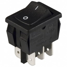 10 pcs : GRS-4022-0013 - SWITCH ROCKER DPDT 16A 125V
