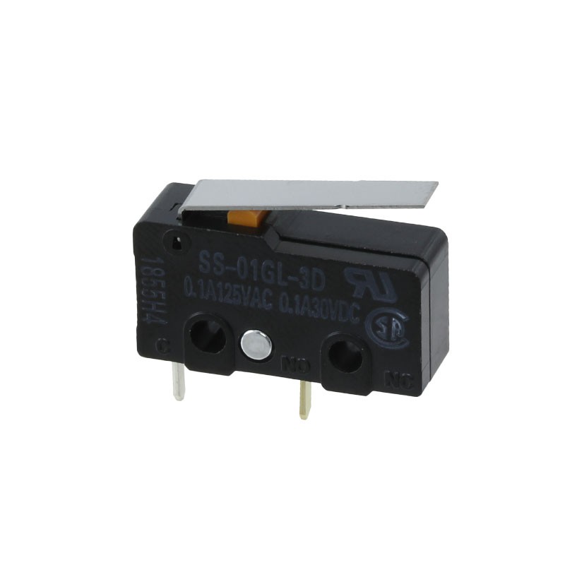 10 pcs : SS-01GL-3D - SWITCH SNP ACT SPST-NO 0.1A 125V