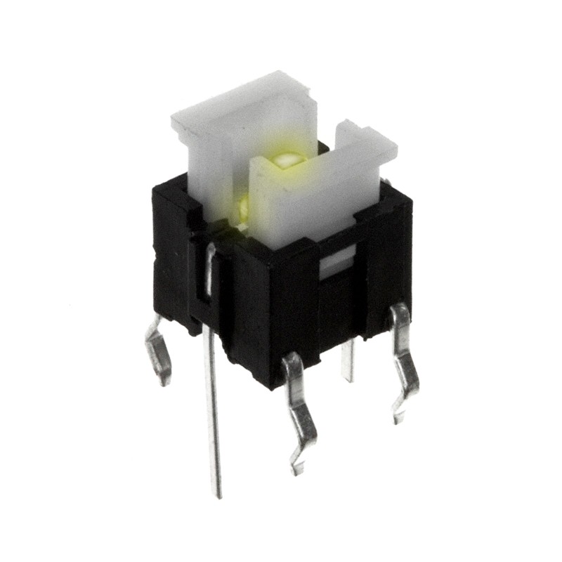 10 pcs : TL1240YQ - SWITCH TACTILE SPST-NO 0.05A 12V