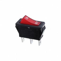 10 pcs : R4JBLKRILIF1 - SWITCH ROCKER SPST 20A 125V