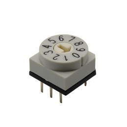 10 pcs : RD10RA10CTT - SW ROTARY DIP BCD COMP 0.15A 50V
