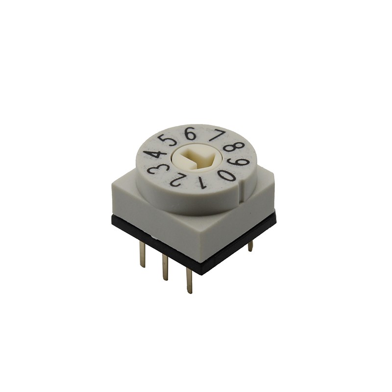 10 pcs : RD10RA10CTT - SW ROTARY DIP BCD COMP 0.15A 50V