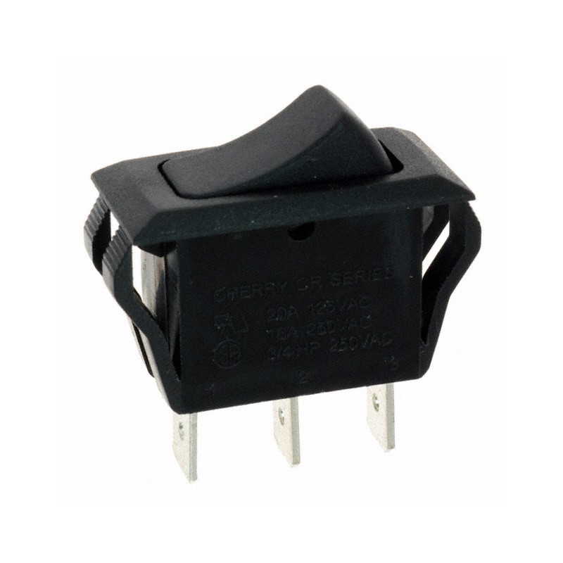 10 pcs : CRE23F2BBBNE - SWITCH ROCKER SPDT 20A 125V