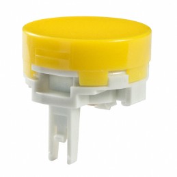 10 pcs : AT4012EJ - CAP PUSHBUTTON ROUND YELLOW
