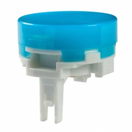 10 pcs : AT4012GJ - CAP PUSHBUTTON ROUND BLUE