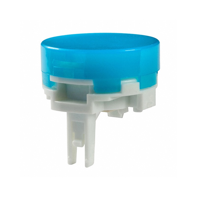 10 pcs : AT4012GJ - CAP PUSHBUTTON ROUND BLUE