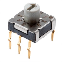 10 pcs : RDS-10S-7229-R-CR - SWITCH ROTARY DIP BCD 0.1A 50V